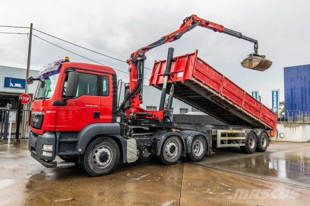 MAN TGS 26.400 - 6X4H+ EPSILON Q170 Z95 TR Tippbilar