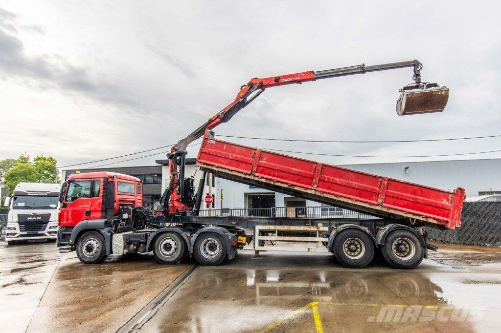 MAN TGS 26.400 - 6X4H+ EPSILON Q170 Z95 TR Tippbilar