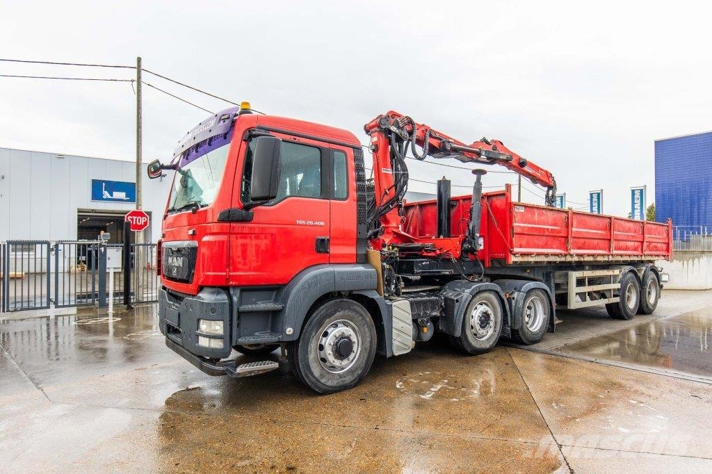 MAN TGS 26.400 - 6X4H+ EPSILON Q170 Z95 TR شاحنات قلابة