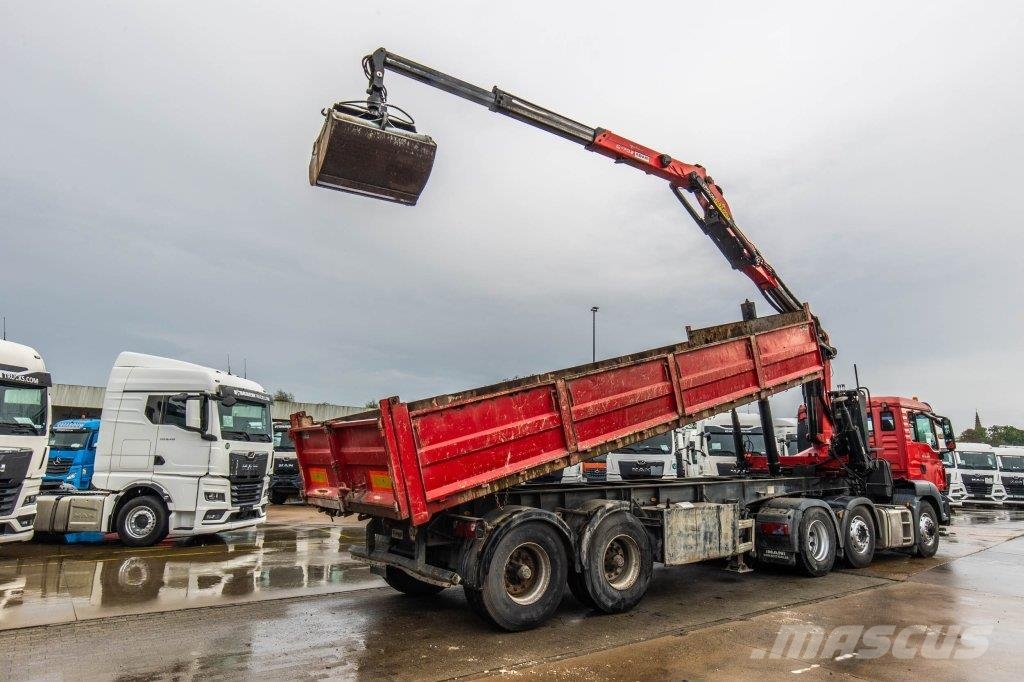 MAN TGS 26.400 - 6X4H+ EPSILON Q170 Z95 TR Camiões basculantes