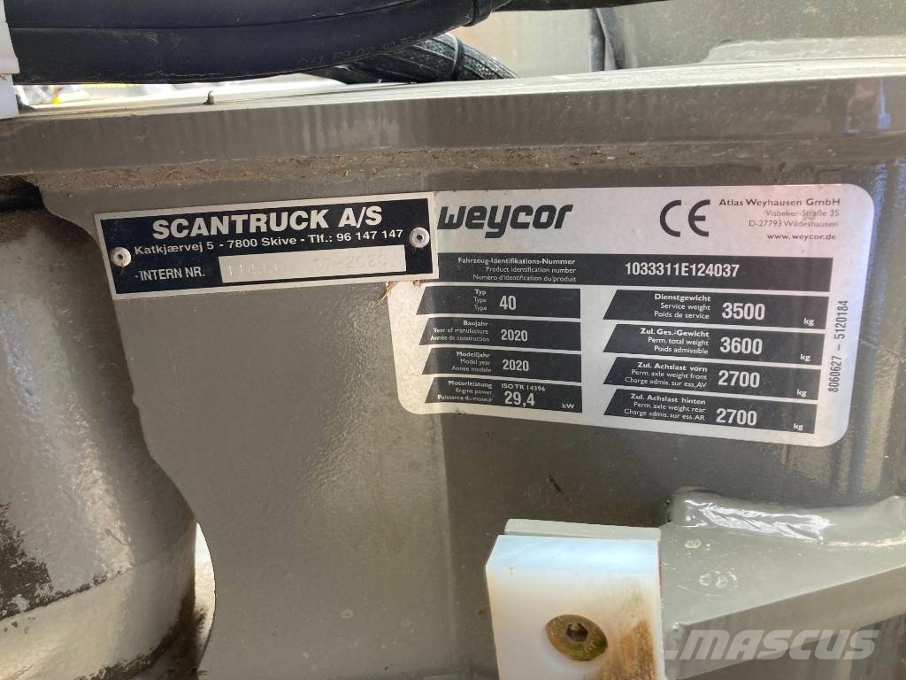 Weycor AR40 - Minilæsser Mini loaders