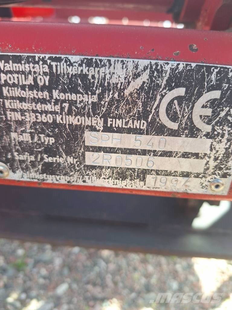 Potila SPH 540 Пружинные бороны