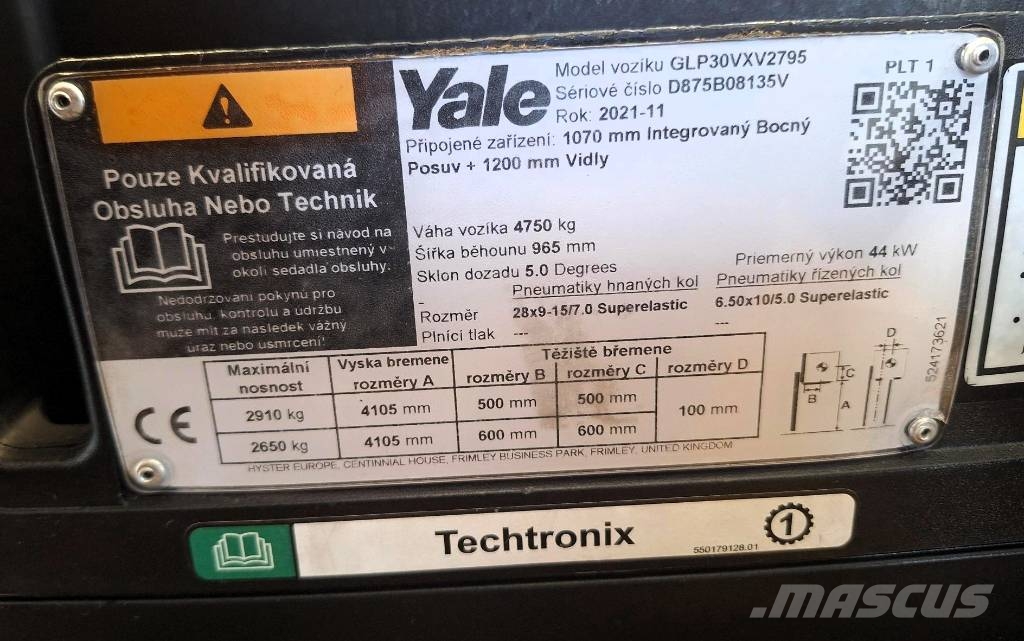 Yale GLP30VX شاحنات LPG