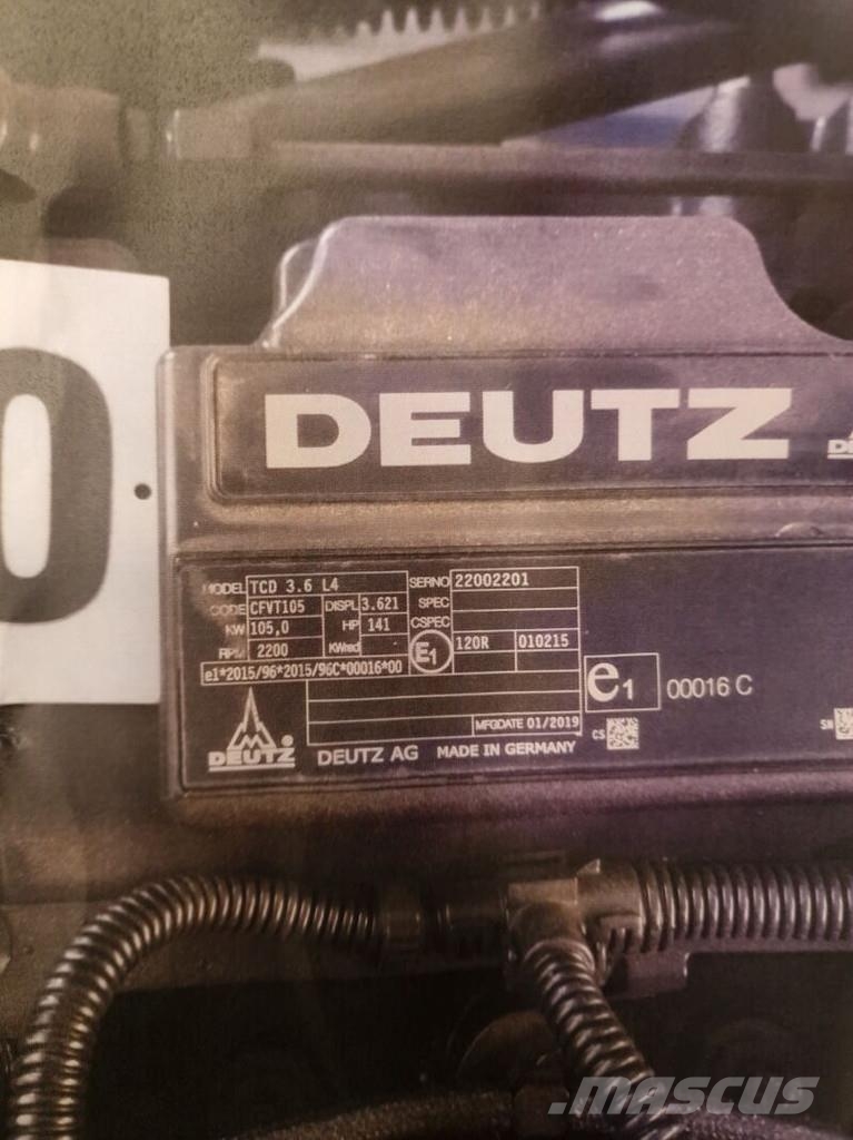 Deutz TCD 3.6 L4 Agri Spec Motorer