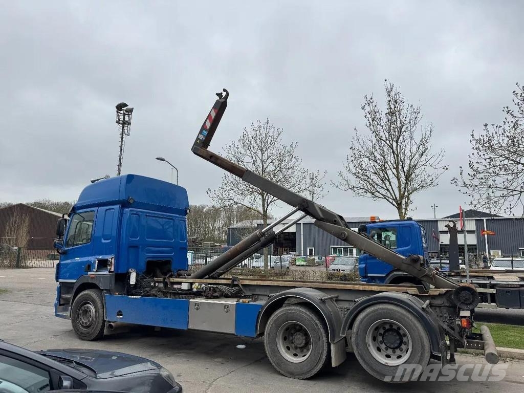 DAF CF 85 6X2 - EURO 5 + VDL HOOK + LIFT AXLE Φορτηγά ανατροπή με γάντζο