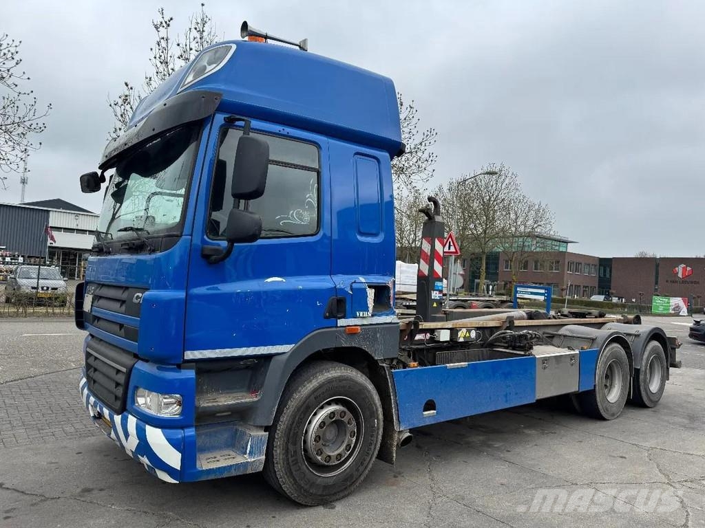 DAF CF 85 6X2 - EURO 5 + VDL HOOK + LIFT AXLE Φορτηγά ανατροπή με γάντζο