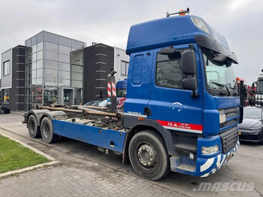 DAF CF 85 6X2 - EURO 5 + VDL HOOK + LIFT AXLE Φορτηγά ανατροπή με γάντζο