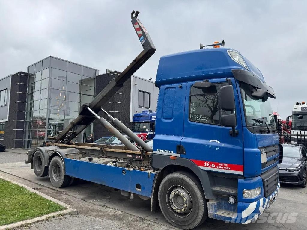 DAF CF 85 6X2 - EURO 5 + VDL HOOK + LIFT AXLE Φορτηγά ανατροπή με γάντζο