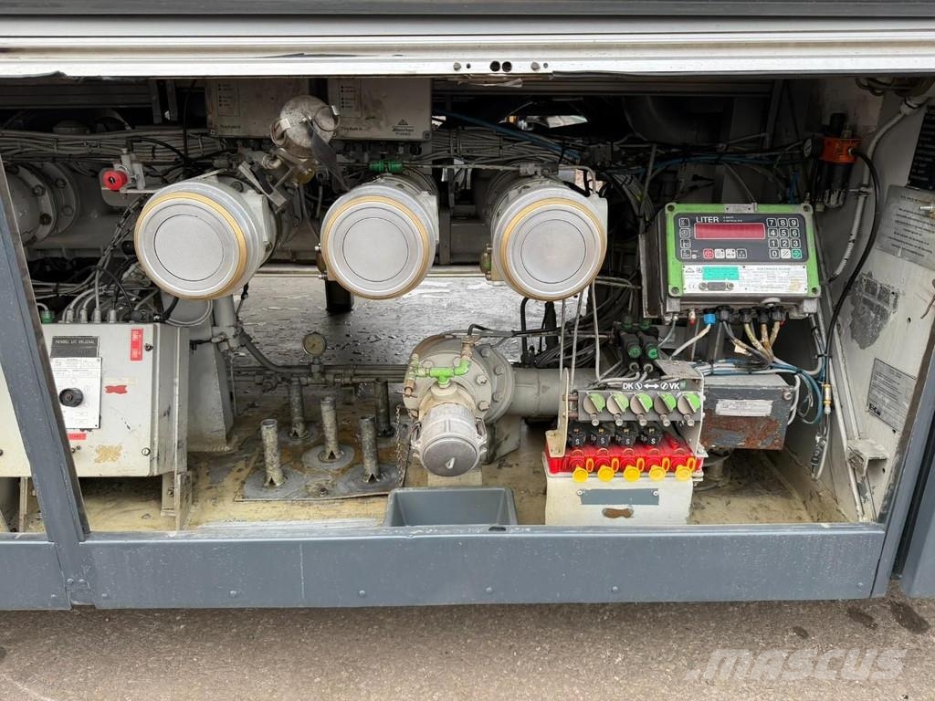 LAG 1-AXLE FUEL TANKER / CITERNE MAZOUT 25.000L - 5 CO Naczepy cysterna