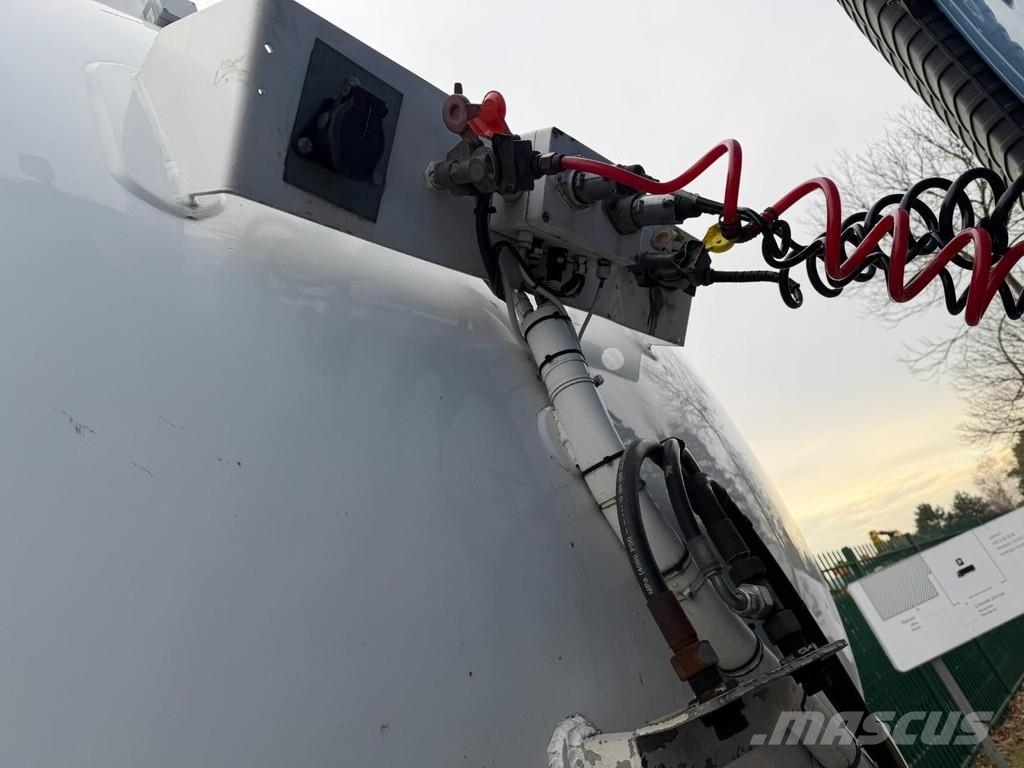 LAG 1-AXLE FUEL TANKER / CITERNE MAZOUT 25.000L - 5 CO Naczepy cysterna