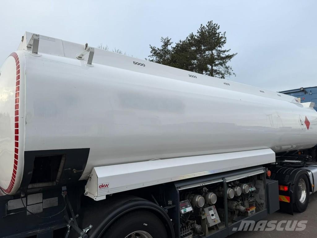 LAG 1-AXLE FUEL TANKER / CITERNE MAZOUT 25.000L - 5 CO Naczepy cysterna