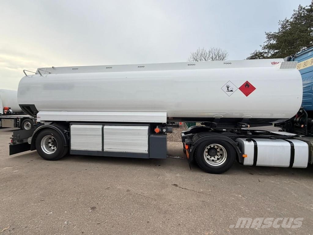 LAG 1-AXLE FUEL TANKER / CITERNE MAZOUT 25.000L - 5 CO Naczepy cysterna