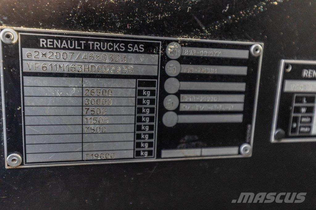 Renault T 380 +MAGYAR 19.000L/6COMP+INTARDER Tanker trucks