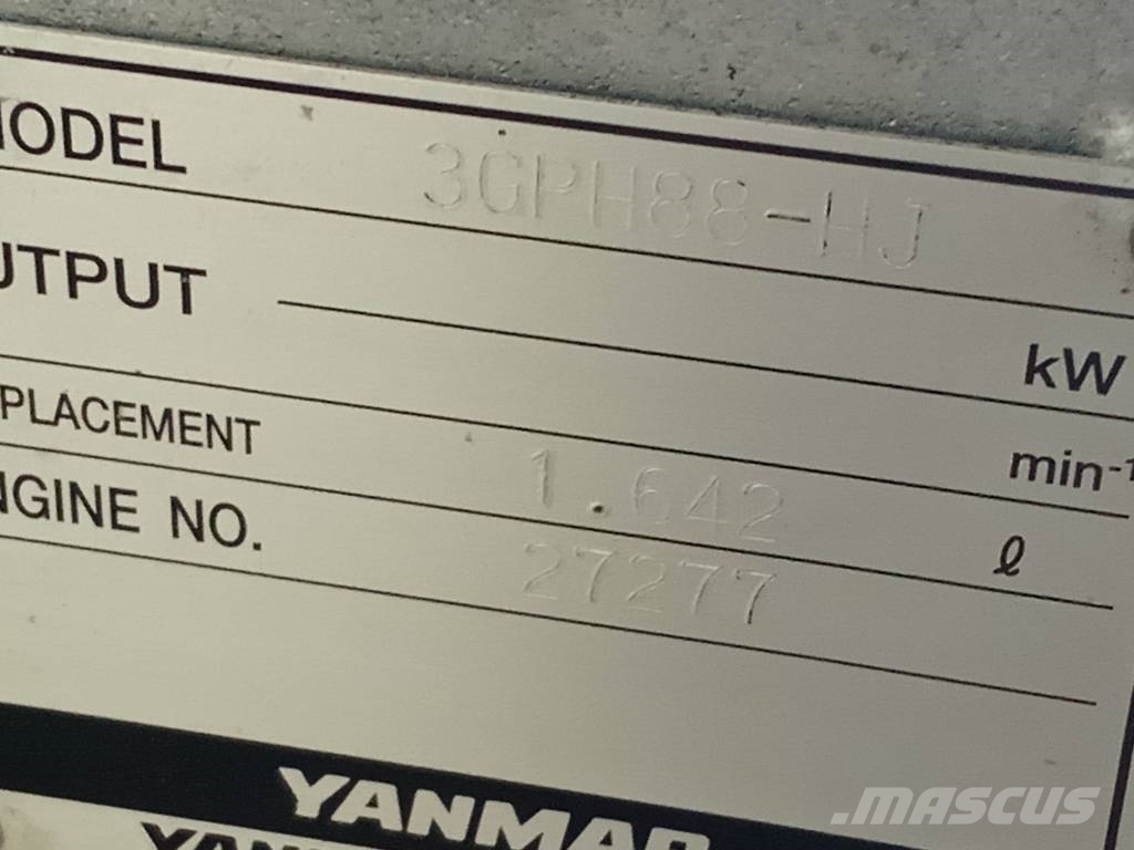 Yanmar 3GPH88-HJ 发动机