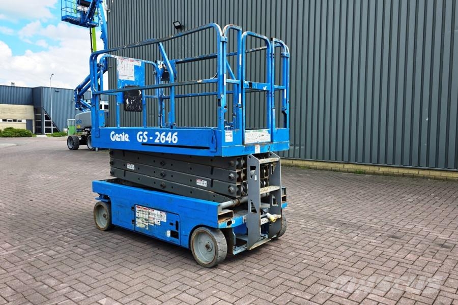 Genie GS2646 Electric, Working Height 9.80m, Capacity 45 Mini incarcator