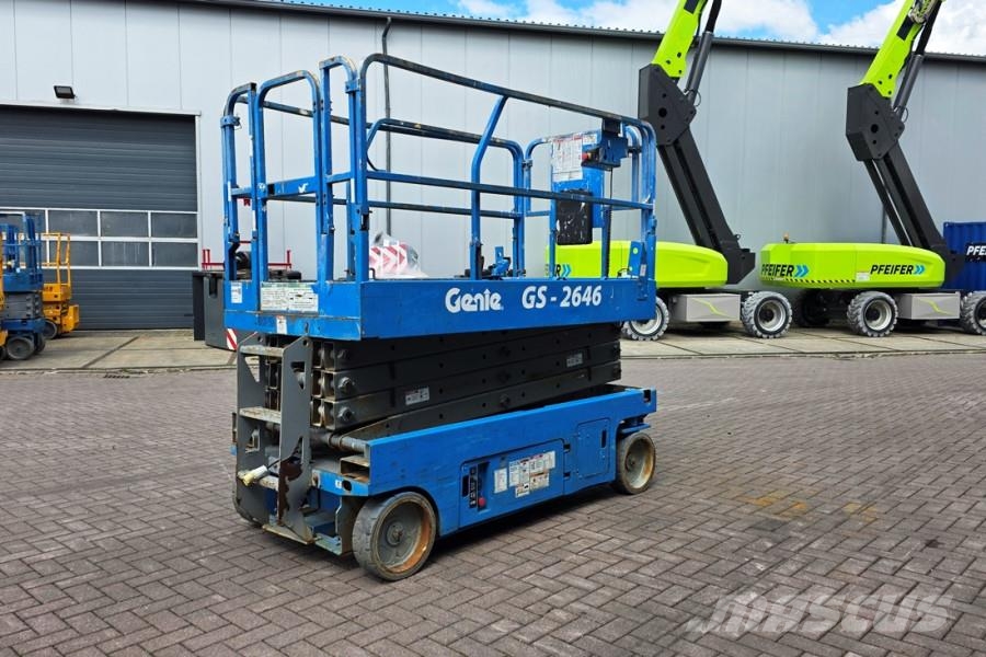 Genie GS2646 Electric, Working Height 9.80m, Capacity 45 Mini incarcator