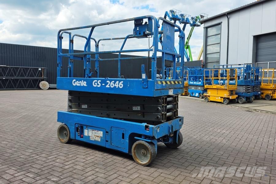 Genie GS2646 Electric, Working Height 9.80m, Capacity 45 Mini incarcator