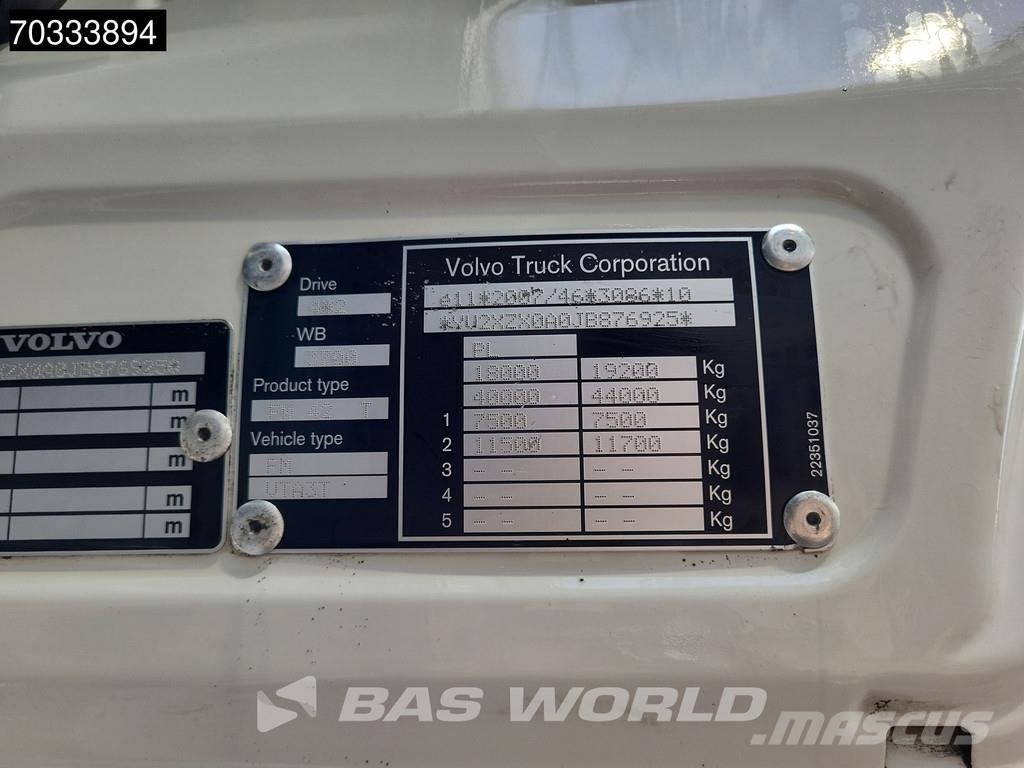Volvo FM 450 4X2 PTO Alcoa's ACC VEB Motrici e Trattori Stradali