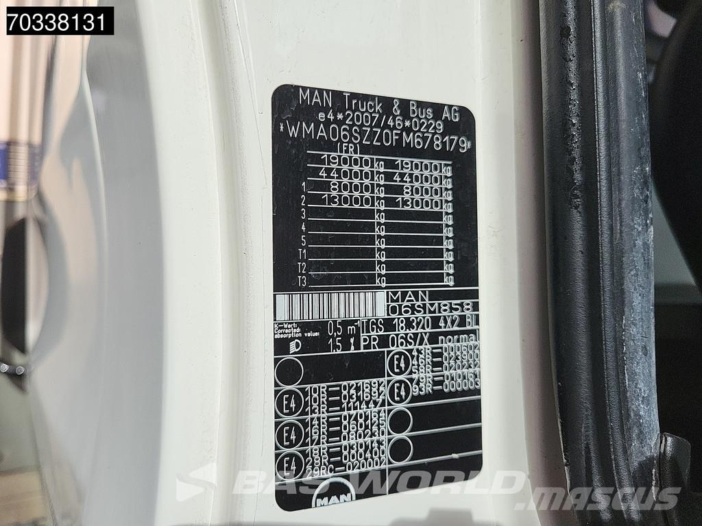 MAN TGS 18.320 4X2 Driving School Euro 6 厢式货车
