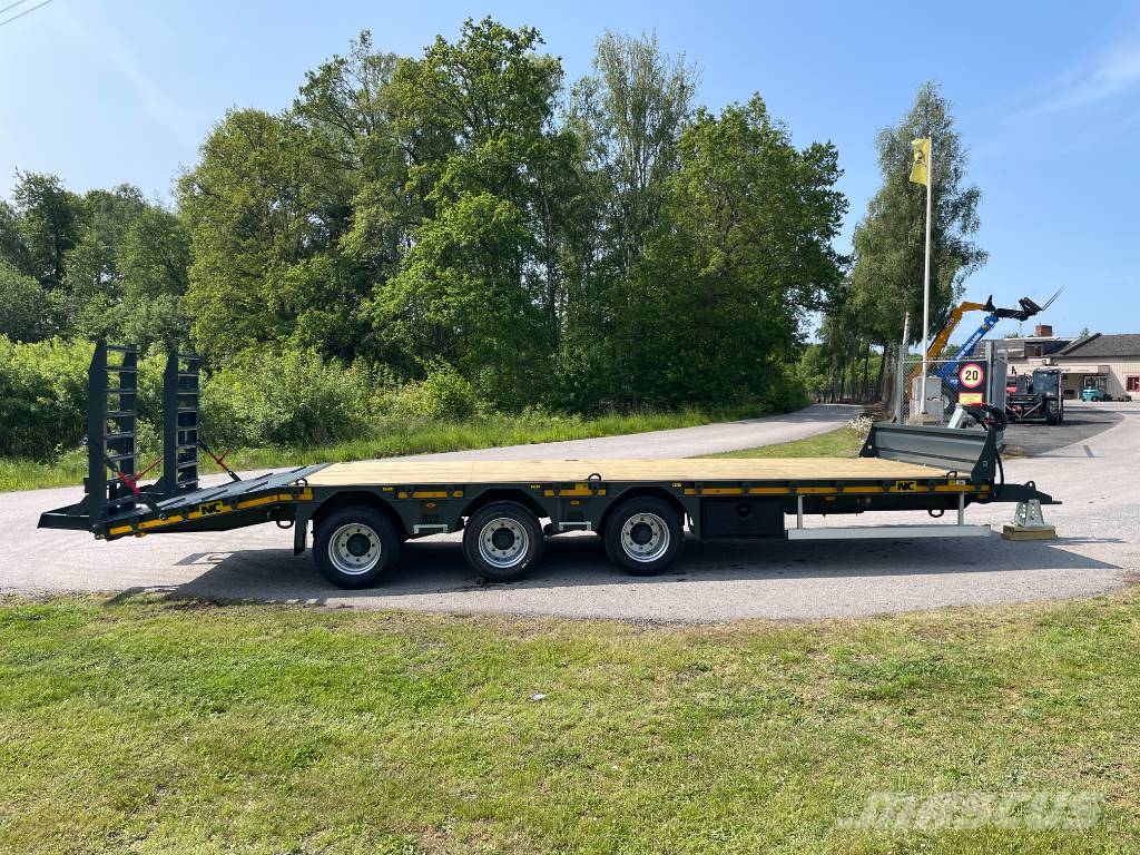 NC 3axl traktordragen maskintrailer 22T Plataformas bajas