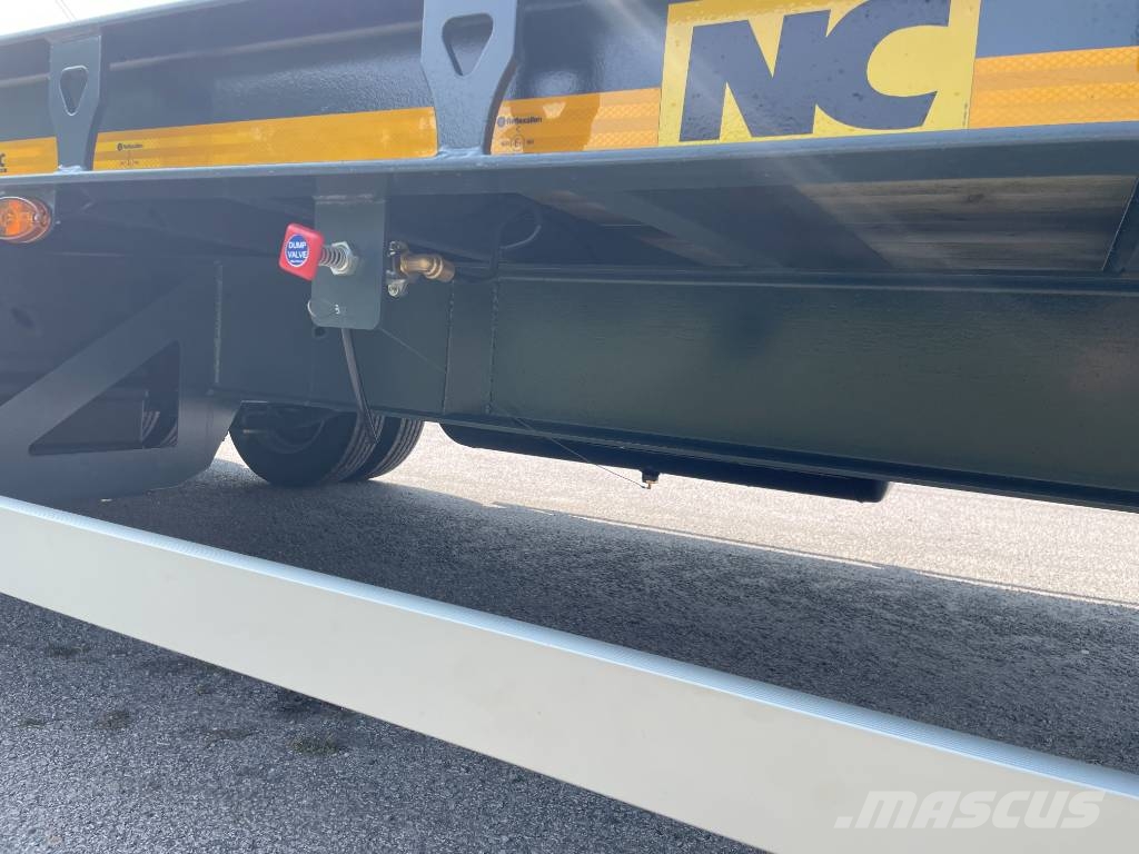 NC 3axl traktordragen maskintrailer 22T Plataformas bajas