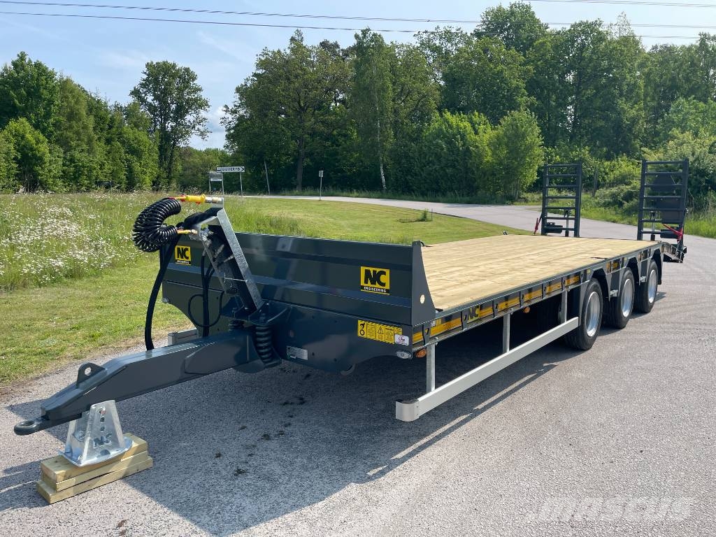 NC 3axl traktordragen maskintrailer 22T Plataformas bajas