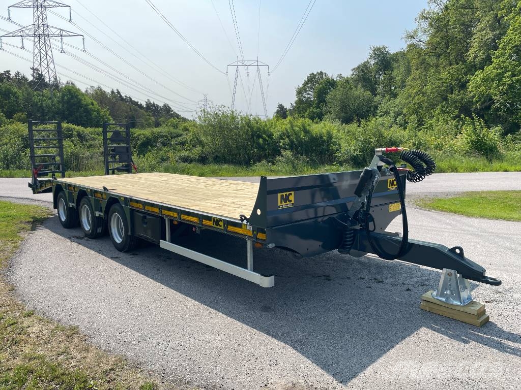 NC 3axl traktordragen maskintrailer 22T Plataformas bajas