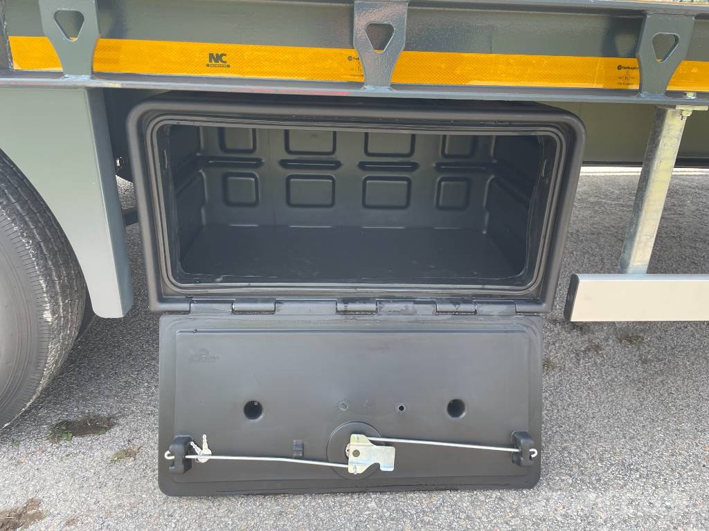 NC 3axl traktordragen maskintrailer 22T Plataformas bajas