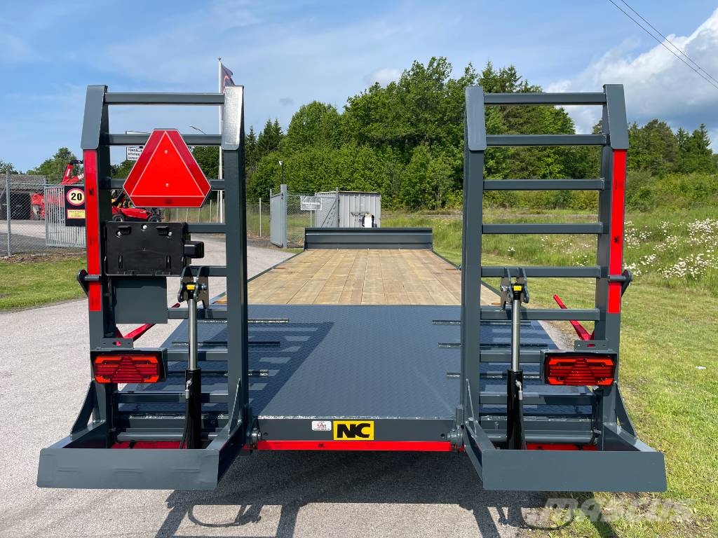 NC 3axl traktordragen maskintrailer 22T Plataformas bajas