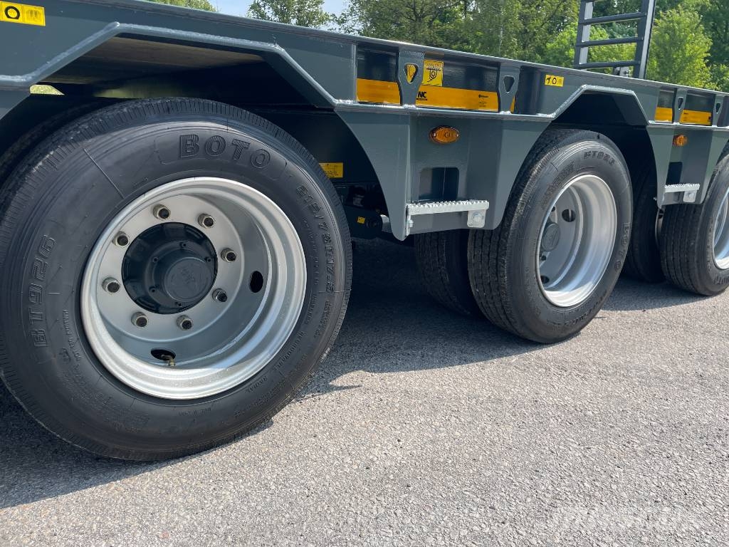 NC 3axl traktordragen maskintrailer 22T Plataformas bajas