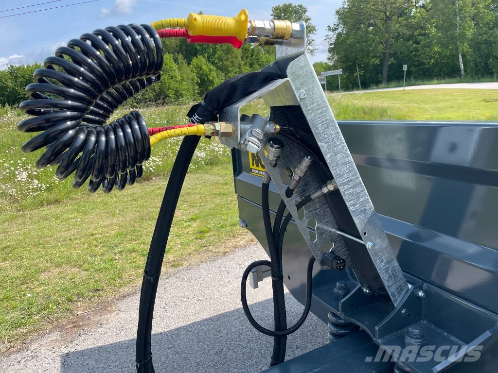 NC 3axl traktordragen maskintrailer 22T Plataformas bajas