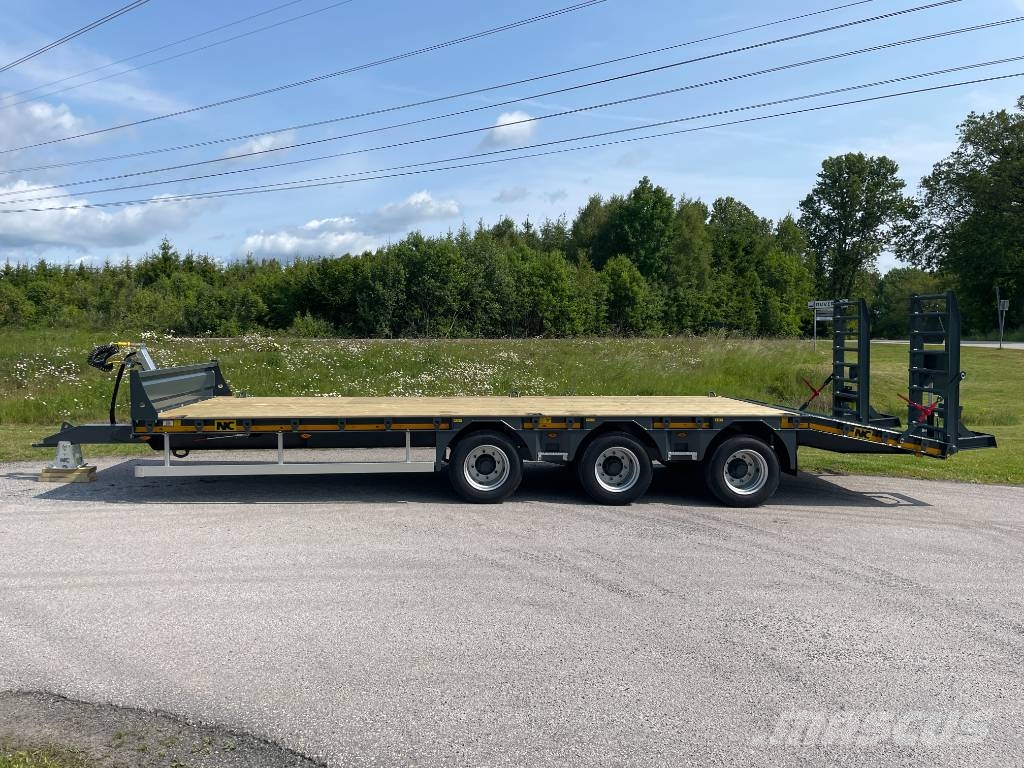 NC 3axl traktordragen maskintrailer 22T Plataformas bajas