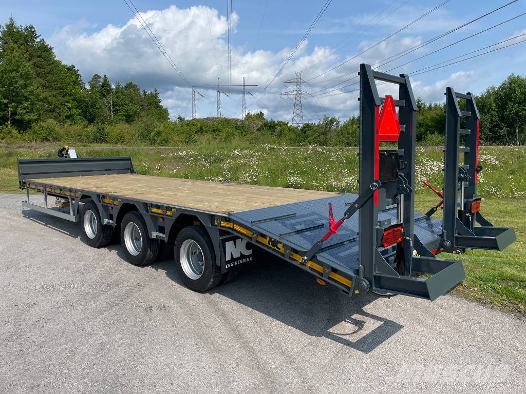 NC 3axl traktordragen maskintrailer 22T Plataformas bajas