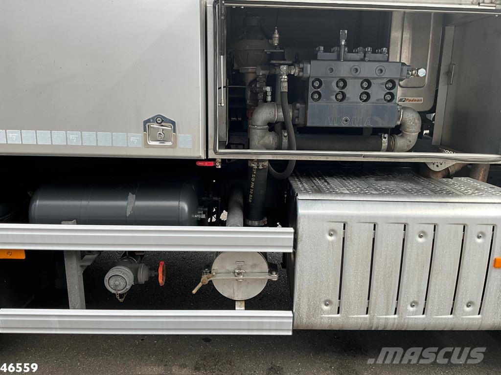 Mercedes-Benz ANTOS 2133 Euro 6 DHM 9m³ Hogedruk Spoelwagen Just Vákuum teherautok