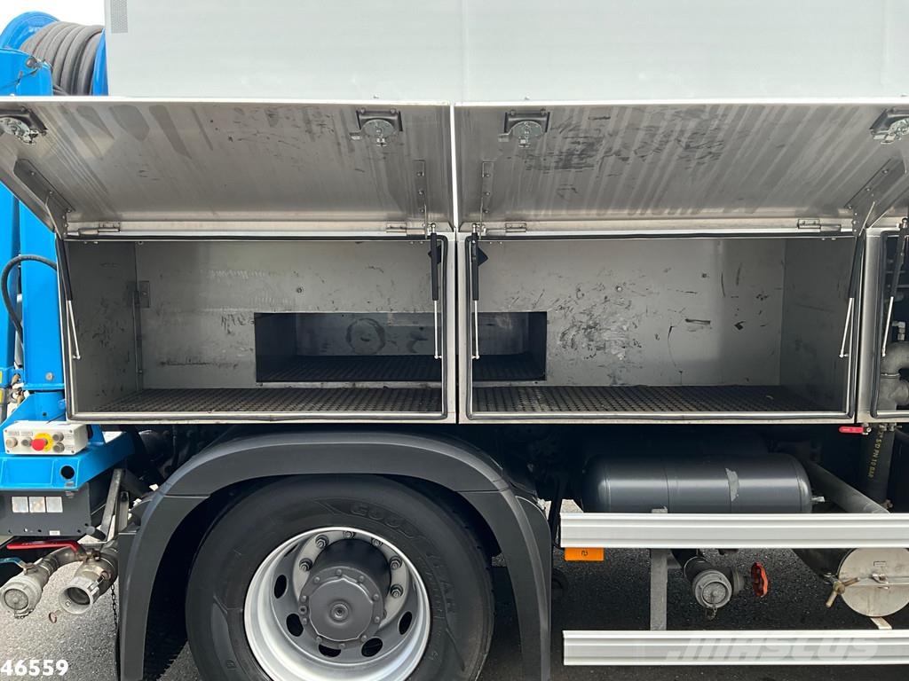 Mercedes-Benz ANTOS 2133 Euro 6 DHM 9m³ Hogedruk Spoelwagen Just Vákuum teherautok