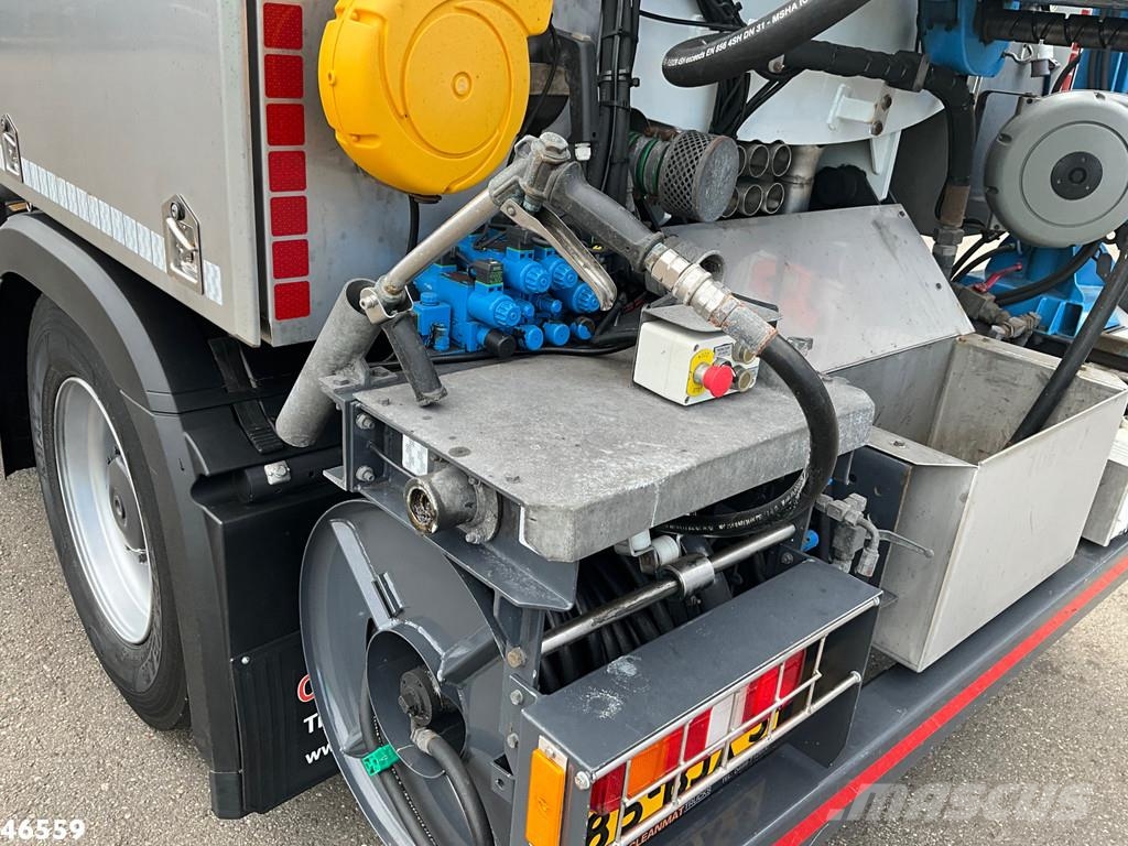 Mercedes-Benz ANTOS 2133 Euro 6 DHM 9m³ Hogedruk Spoelwagen Just Vákuum teherautok