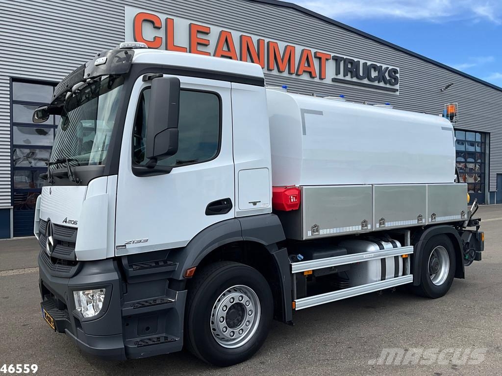 Mercedes-Benz ANTOS 2133 Euro 6 DHM 9m³ Hogedruk Spoelwagen Just Vákuum teherautok