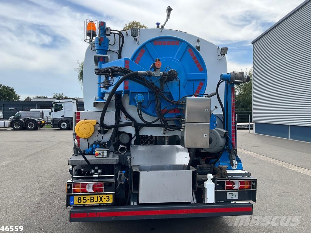 Mercedes-Benz ANTOS 2133 Euro 6 DHM 9m³ Hogedruk Spoelwagen Just Vákuum teherautok