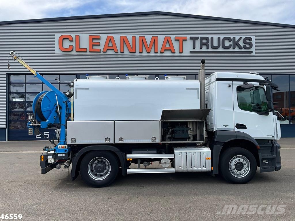 Mercedes-Benz ANTOS 2133 Euro 6 DHM 9m³ Hogedruk Spoelwagen Just Vákuum teherautok