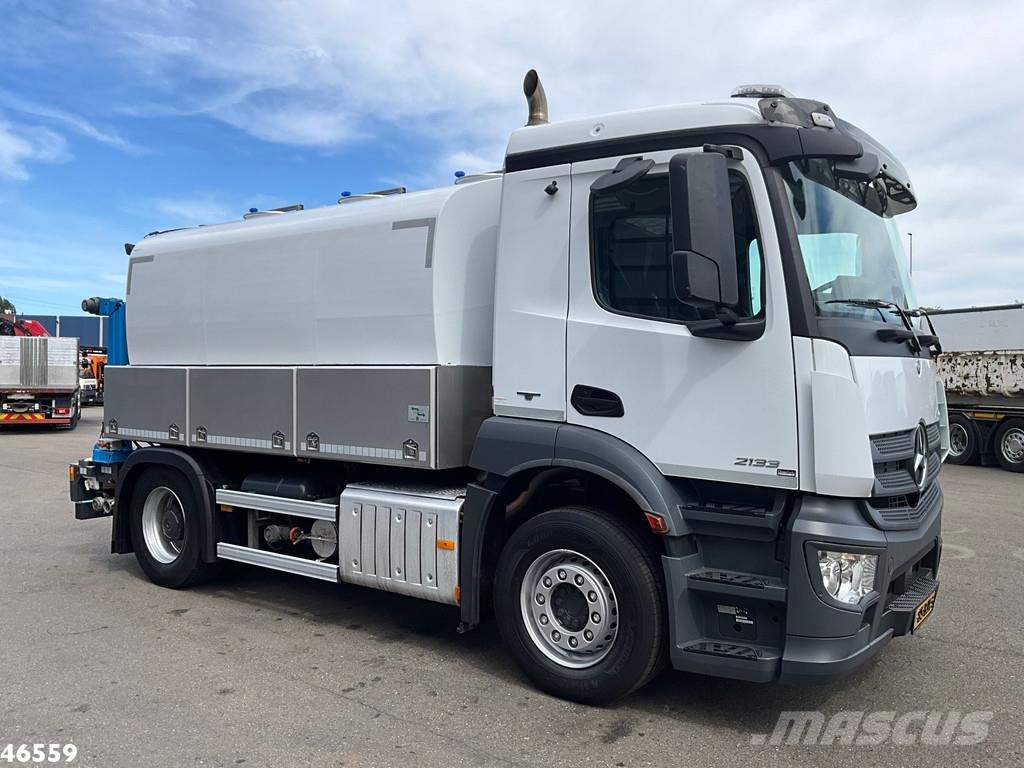 Mercedes-Benz ANTOS 2133 Euro 6 DHM 9m³ Hogedruk Spoelwagen Just Vákuum teherautok