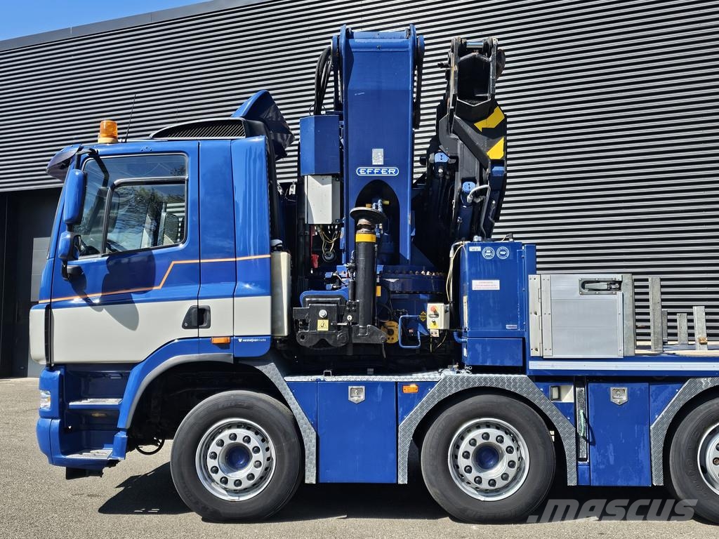 Ginaf X 5240 TS 10x4 / EFFER 108-5S CRANE / KRAN Kamioni sa kranom