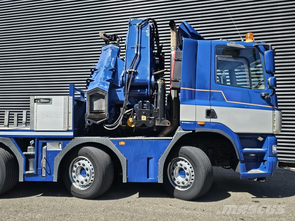 Ginaf X 5240 TS 10x4 / EFFER 108-5S CRANE / KRAN Kamioni sa kranom