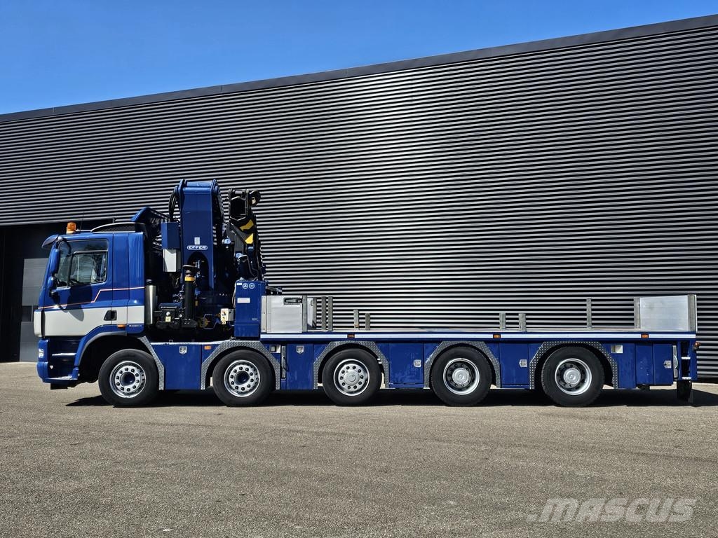 Ginaf X 5240 TS 10x4 / EFFER 108-5S CRANE / KRAN Kamioni sa kranom