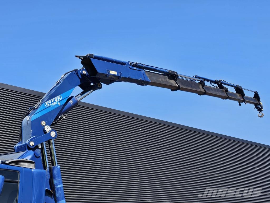 Ginaf X 5240 TS 10x4 / EFFER 108-5S CRANE / KRAN Kamioni sa kranom