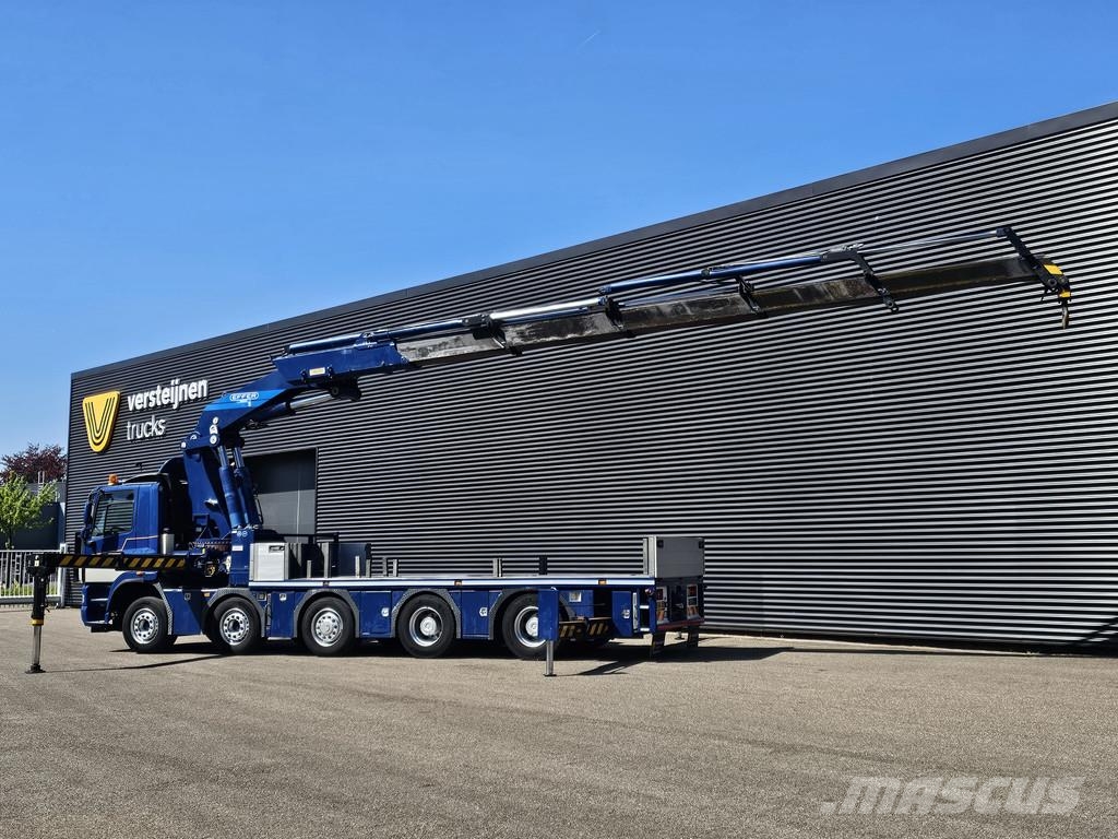 Ginaf X 5240 TS 10x4 / EFFER 108-5S CRANE / KRAN Kamioni sa kranom