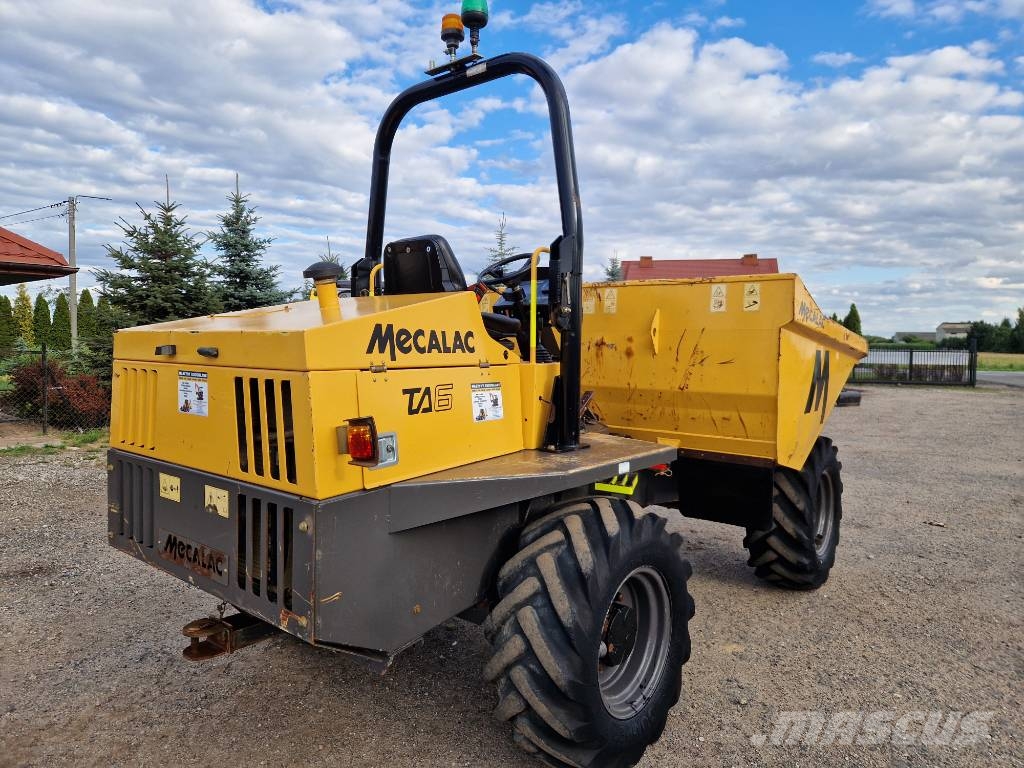 Mecalac TA  6  2019r  1100mtg 6 ton Camiones articulados