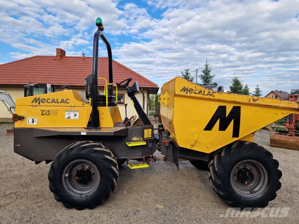 Mecalac TA  6  2019r  1100mtg 6 ton Camiones articulados