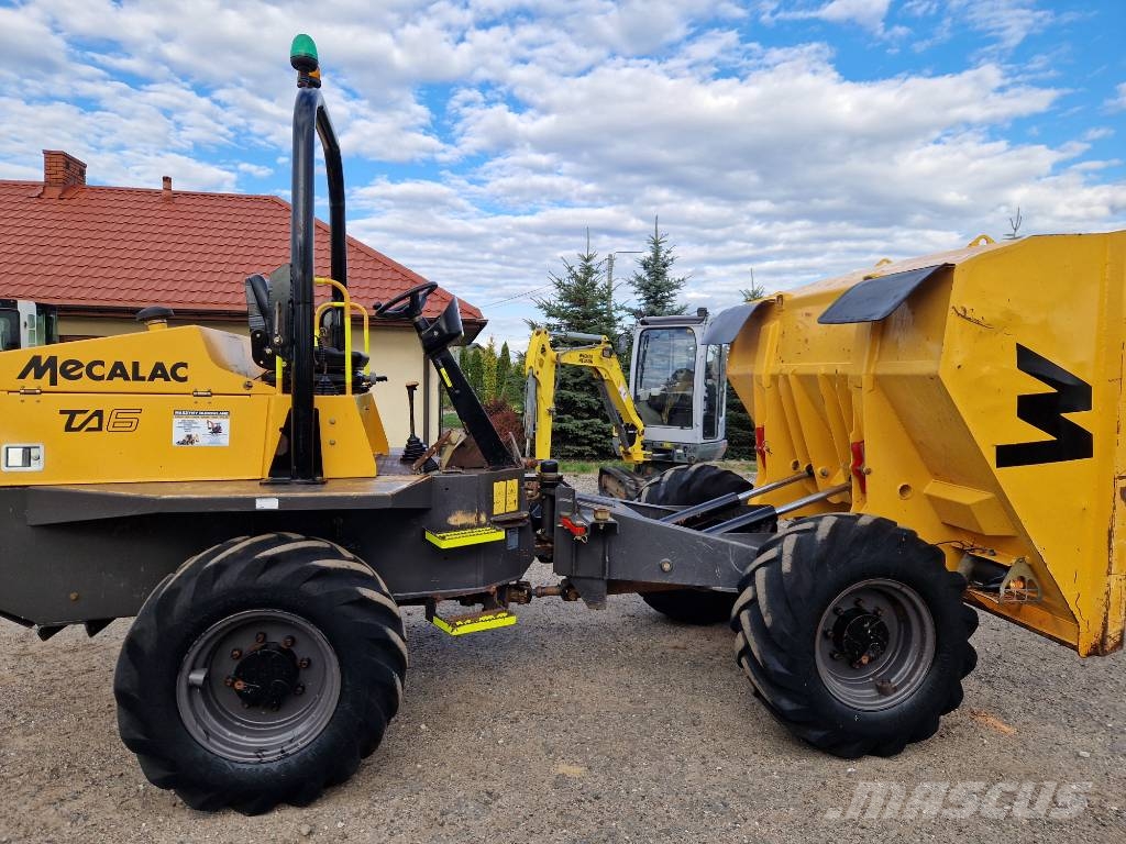 Mecalac TA  6  2019r  1100mtg 6 ton Camiones articulados