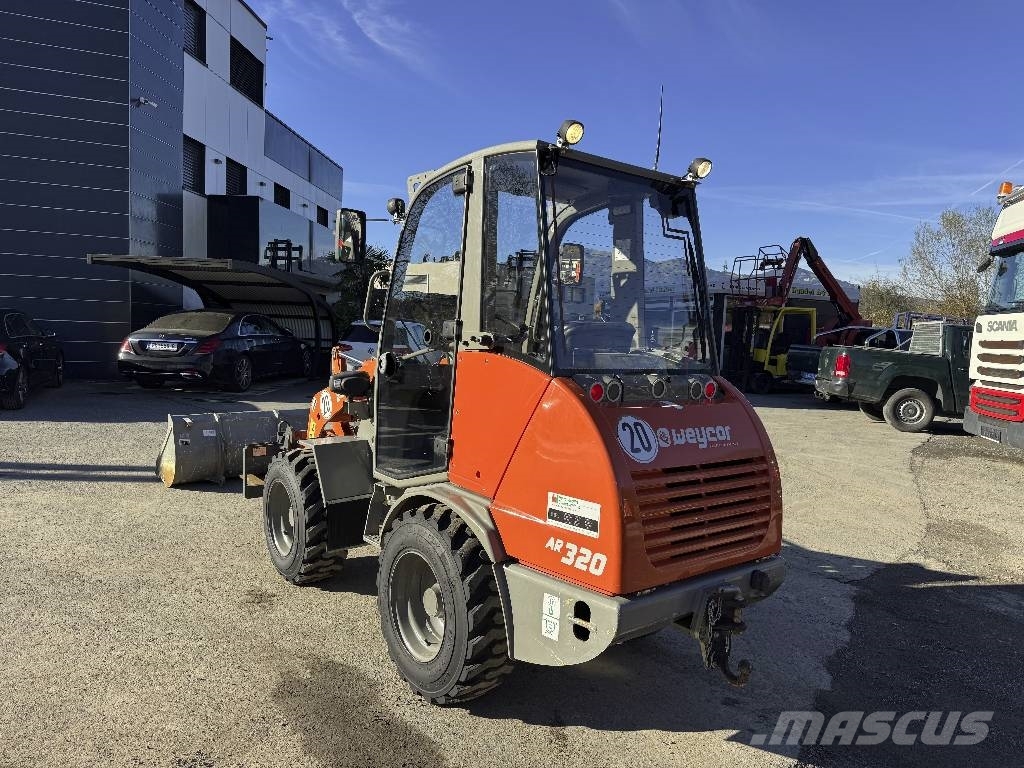 Terex Weycor 320 Schaufel+Gabel 2500kg Top Rataslaadurid