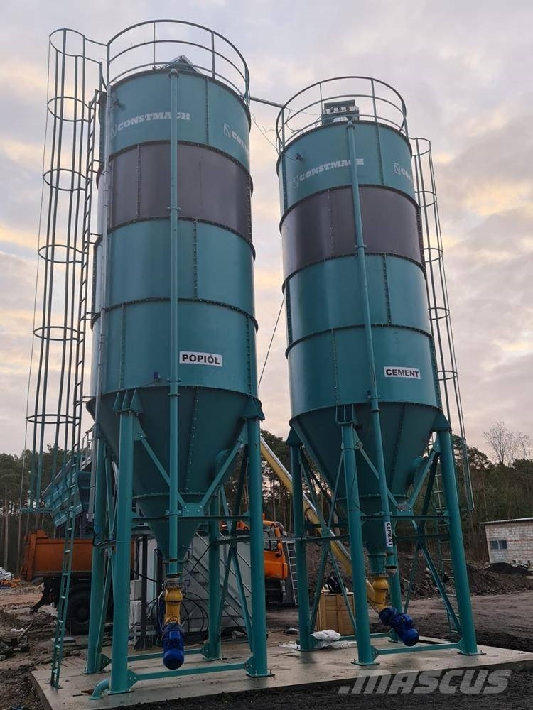 Constmach 75 Ton Capacity Cement Silo Accessoires